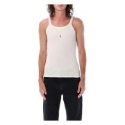 Logo Tank Top Naturlig Ss25