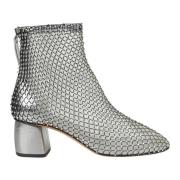 Chic Mesh Rhinestone Støvletter