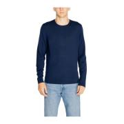 Klassisk Merino Wool Crewneck Sweater