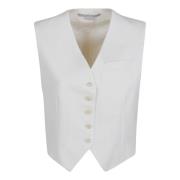 Luksus Ullblanding Vest Naken