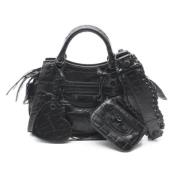 Pre-owned Leather balenciaga-bags