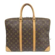 Pre-owned Canvas briefcases