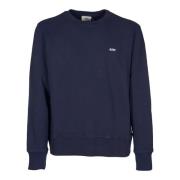 Ribbestrikket Crewneck Sweater