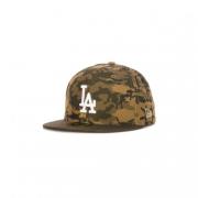 Camo Team Fitted Lue