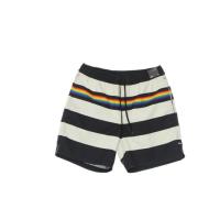 Regnbue Stripe Volley Shorts