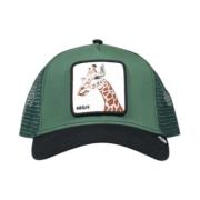 Giraff Trucker Lue Grønn Trykt Lue