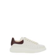 Hvite Chunky Sole Low-Top Sneakers