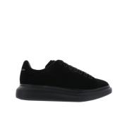 Svart Semsket Oversized Sneaker