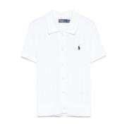 Hvite Polo T-skjorter med Pony Motif