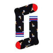 Lightning Print Crew Socks