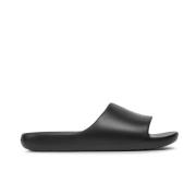 Svart Logo Slides Sandaler