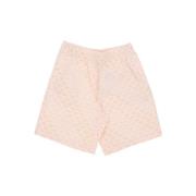 Lett bomullsshorts med elastisk midje