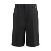 Grønn-Rød-Grønn Web Bermuda Shorts