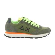 Herre Khaki Fluo Sneakers