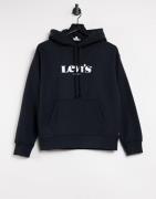 Levi's standard logo hoodie in black