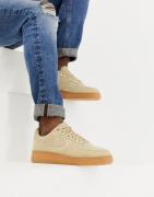 Nike Air Force 1 '07 LV8 Suede Trainers In Beige AA1117-200-Neutral