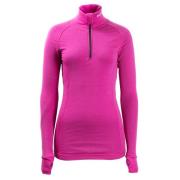 Brynje Women's Arctic Zip Polo Cerise