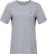 Norrøna Women's /29 Cotton Activity Embroidery T-Shirt Grey Melange