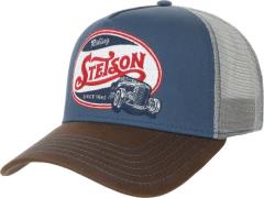 Stetson Trucker Cap Riding Hot Rod Brown/Blue