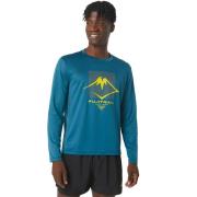 Men's Fujitrail Logo Long Sleeve Top Ink Teal