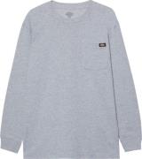 Dickies Men's Pocket Tee Long Sleeve Heather Grey