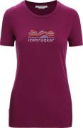 Women's Tech Lite II Short Sleeve Tee Mountain Geology GO BERRY