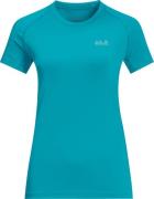 Jack Wolfskin Women's Tourer Vent Tee Dark Aqua