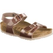 Birkenstock Kids' Rio Electric Metallic Copper