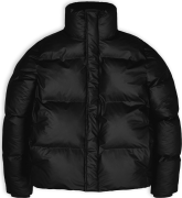 Rains Unisex Boxy Puffer Jacket Black