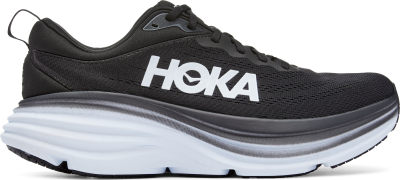 Hoka Men's Bondi 8 Black/White