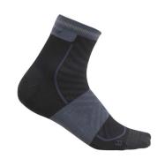 Icebreaker Men's Merino Run+ Ultralight Mini Black/Graphite