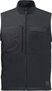 Jack Wolfskin Men's Bike Commute Insulated Vest Phantom