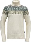 Devold Women's Syvde Wool High Neck Offwhite