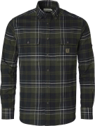 Chevalier Men's Heron Flannel Shirt October Green Checked