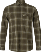 Seeland Men's Highseat Shirt Pine Green Check