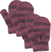 Lindberg Kids' Fjugesta Magic Mitten 2-Pack Dry Rose