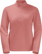 Jack Wolfskin Women's Taunus Halfzip Mineral Red