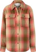 Marmot Women's Ridgefield Sherpa Lined Flannel Jacket Grapefruit