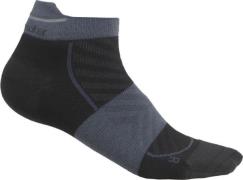 Icebreaker Women's Merino Run+ Ultralight Micro Socks Black/Graphite