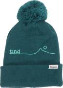 Bergans Womne's Tind Powpow Pom Wool Beanie Malachite Green