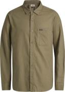 Lundhags Men's Ekren Solid Long Sleeve Shirt Clover