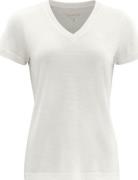 Devold Women's Hareid Merino 200 Tee V-Neck White