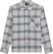 Dickies Men's Forest Check Shirt Stormy Weather