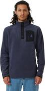 Rip Curl Men's Search Polar Fleece Crew Purple Night