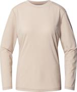 Haglöfs Women's Kaise Wool Long Sleeve Tee Chalk Beige