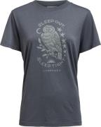 Lundhags Women's Järpen Printed T-Shirt State Blue