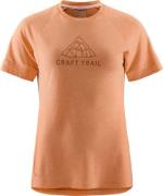 Craft Women's Advance Trail Wool Short Sleeve Tee Cliff Melange