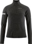 Craft Women's Advance Subz Wool Longsleeve Tee 3 Black-Melange