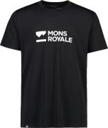 Mons Royale Men's Icon Merino Air-Con T-Shirt Black