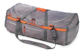 Fjellpulken Pack Bag 115 L Grey/Orange